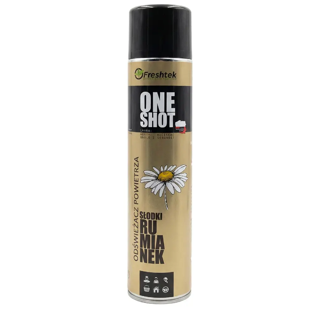 Zdjęcie produktu Odświeżacz powietrza neutralizator zapachów one shot Słodki rumianek spray 600 ml