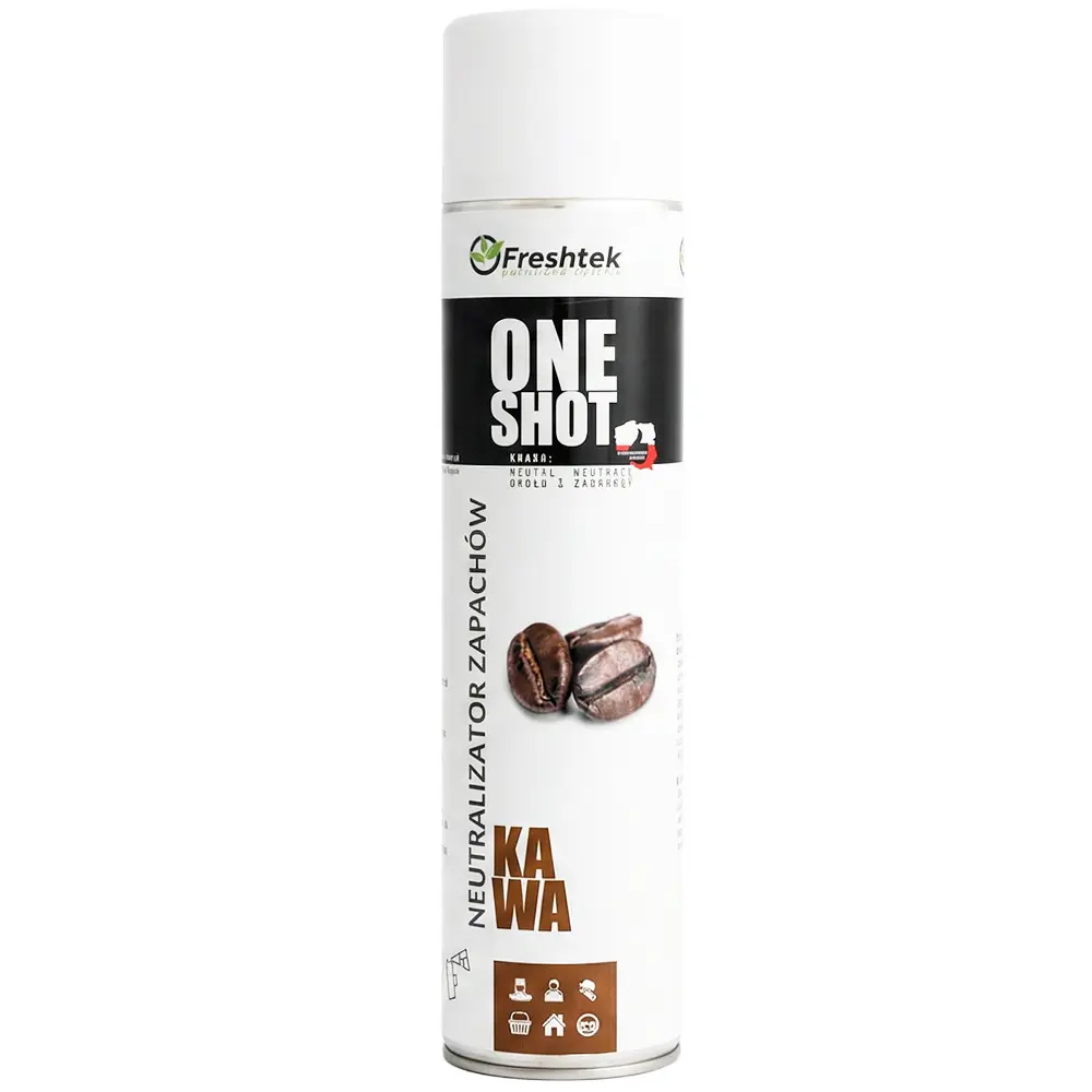 Zdjęcie produktu Odświeżacz powietrza neutralizator zapachów one shot Kawa spray 600 ml