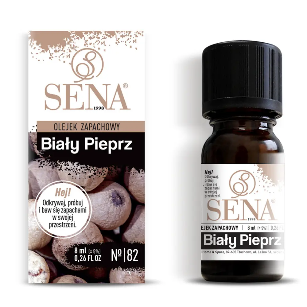 Zdjęcie produktu Olejek zapachowy do kominków nawilżaczy Biały Pieprz 8 ml