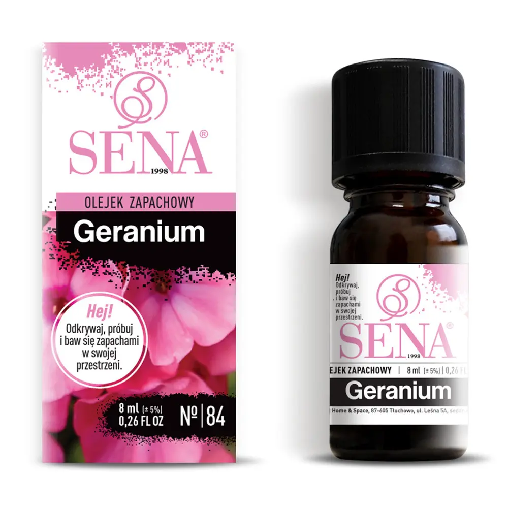 Zdjęcie produktu Olejek zapachowy do kominków nawilżaczy Geranium 8 ml