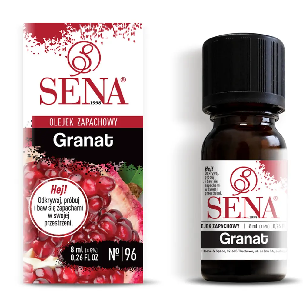 Zdjęcie produktu Olejek zapachowy do kominków nawilżaczy Granat 8 ml