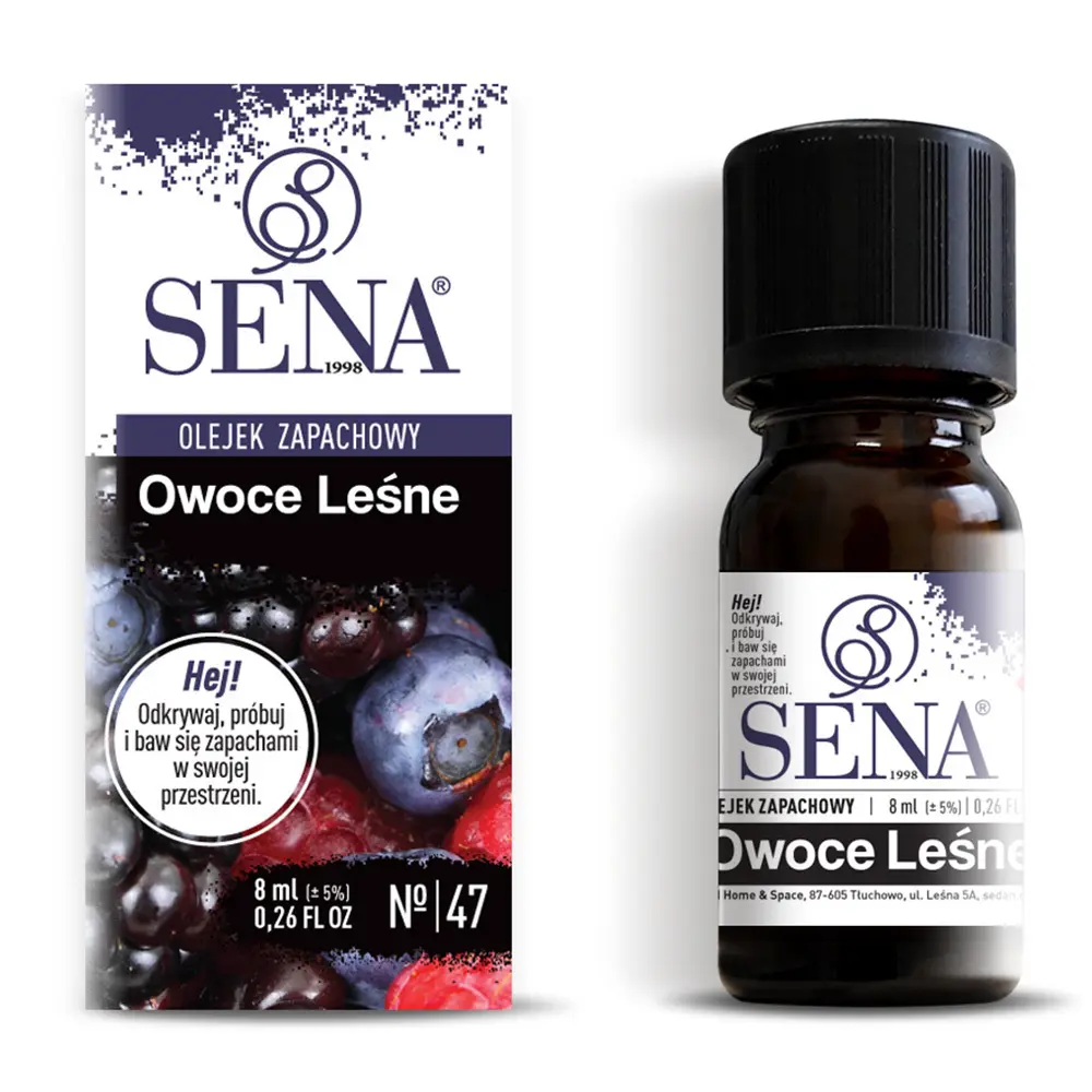 Zdjęcie produktu Olejek zapachowy do kominków nawilżaczy Owoce Leśne 8 ml
