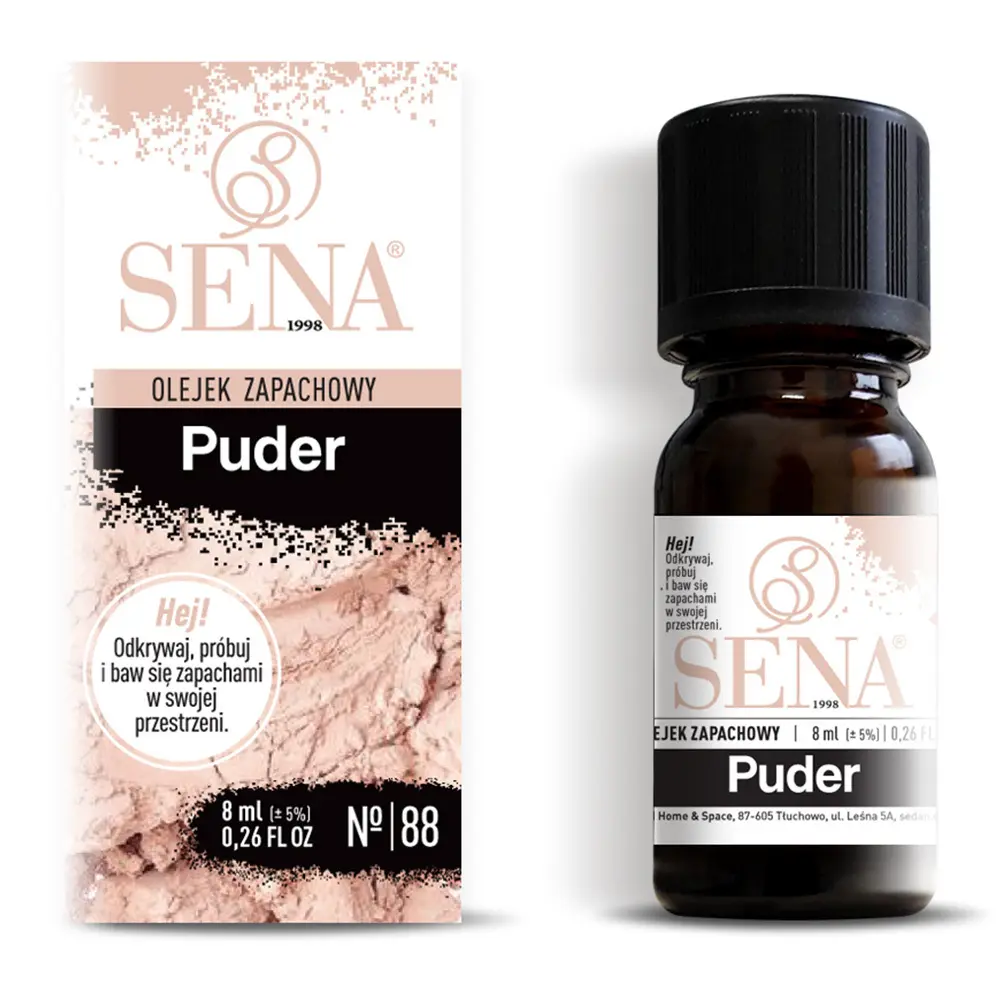 Zdjęcie produktu Olejek zapachowy do kominków nawilżaczy Puder 8 ml