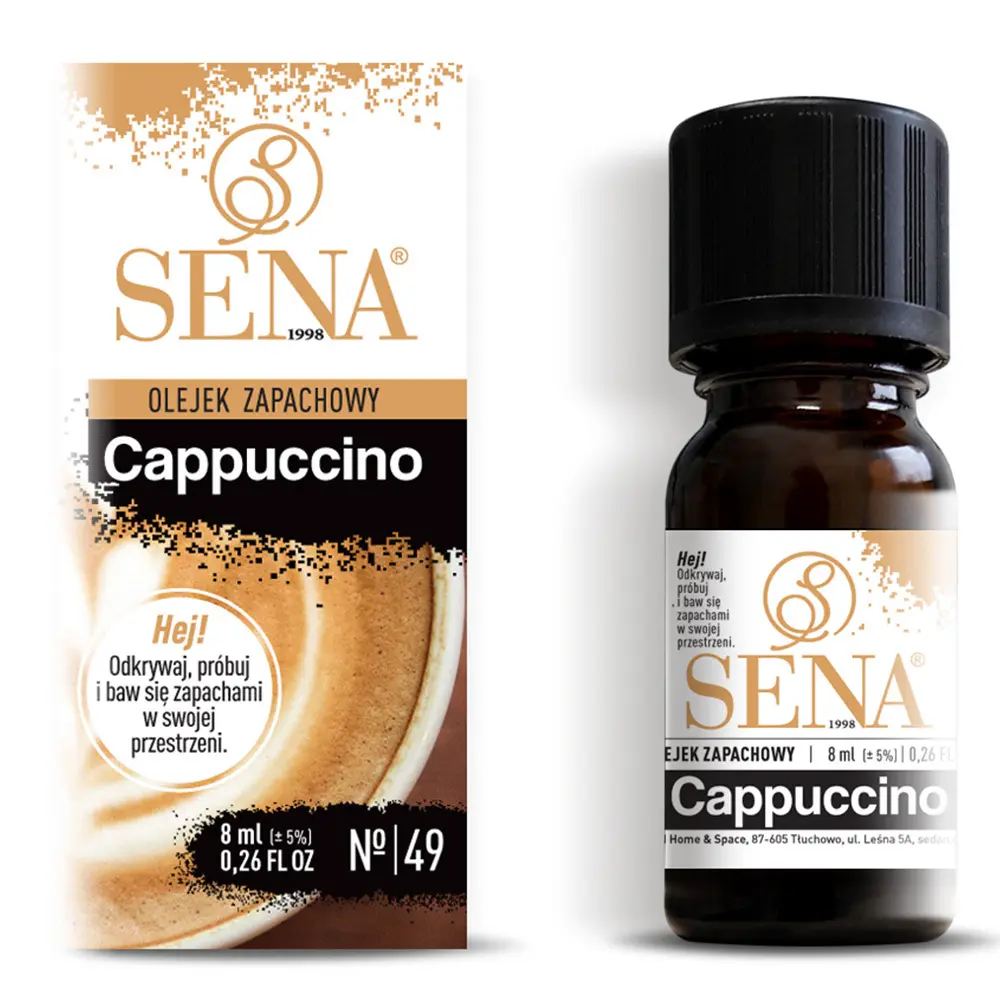 Zdjęcie produktu Olejek zapachowy do kominków nawilżaczy Cappucino 8 ml