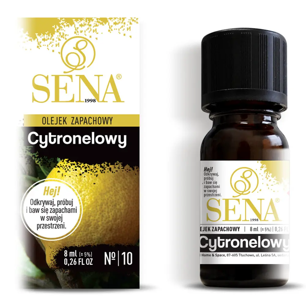 Zdjęcie produktu Olejek zapachowy do kominków nawilżaczy Cytronelowy 8 ml