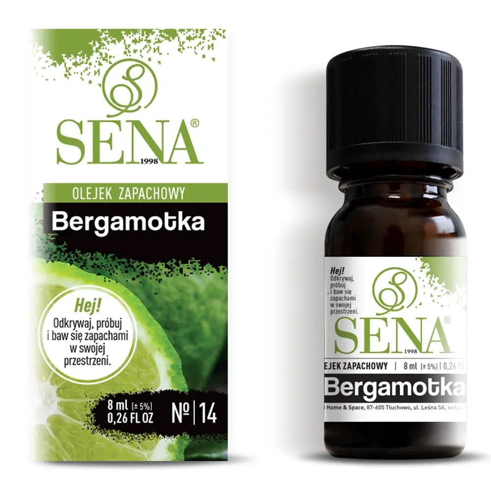 Zdjęcie produktu Olejek zapachowy do kominków nawilżaczy Bergamotka 8 ml