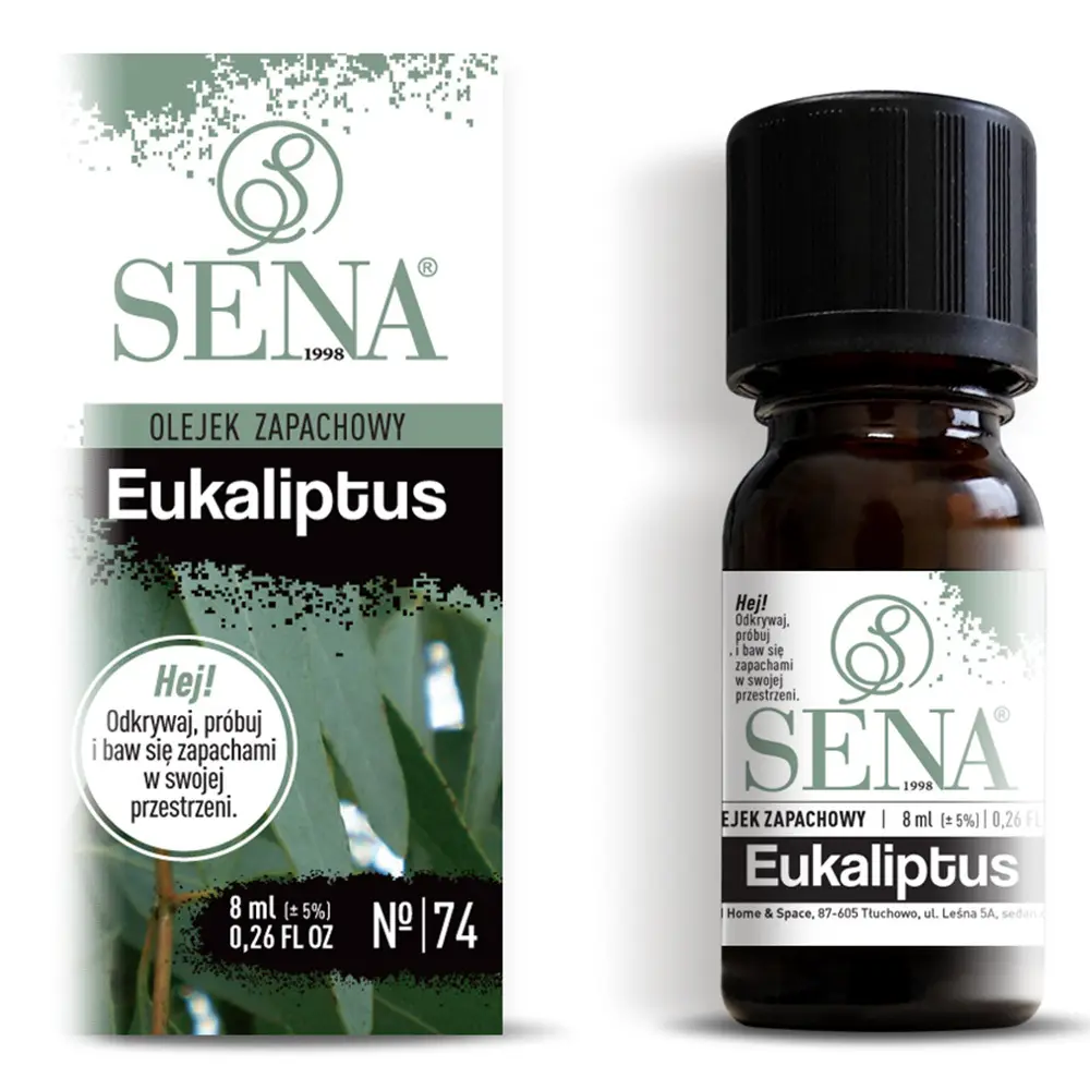 Zdjęcie produktu Olejek zapachowy do kominków nawilżaczy Eukaliptus 8 ml