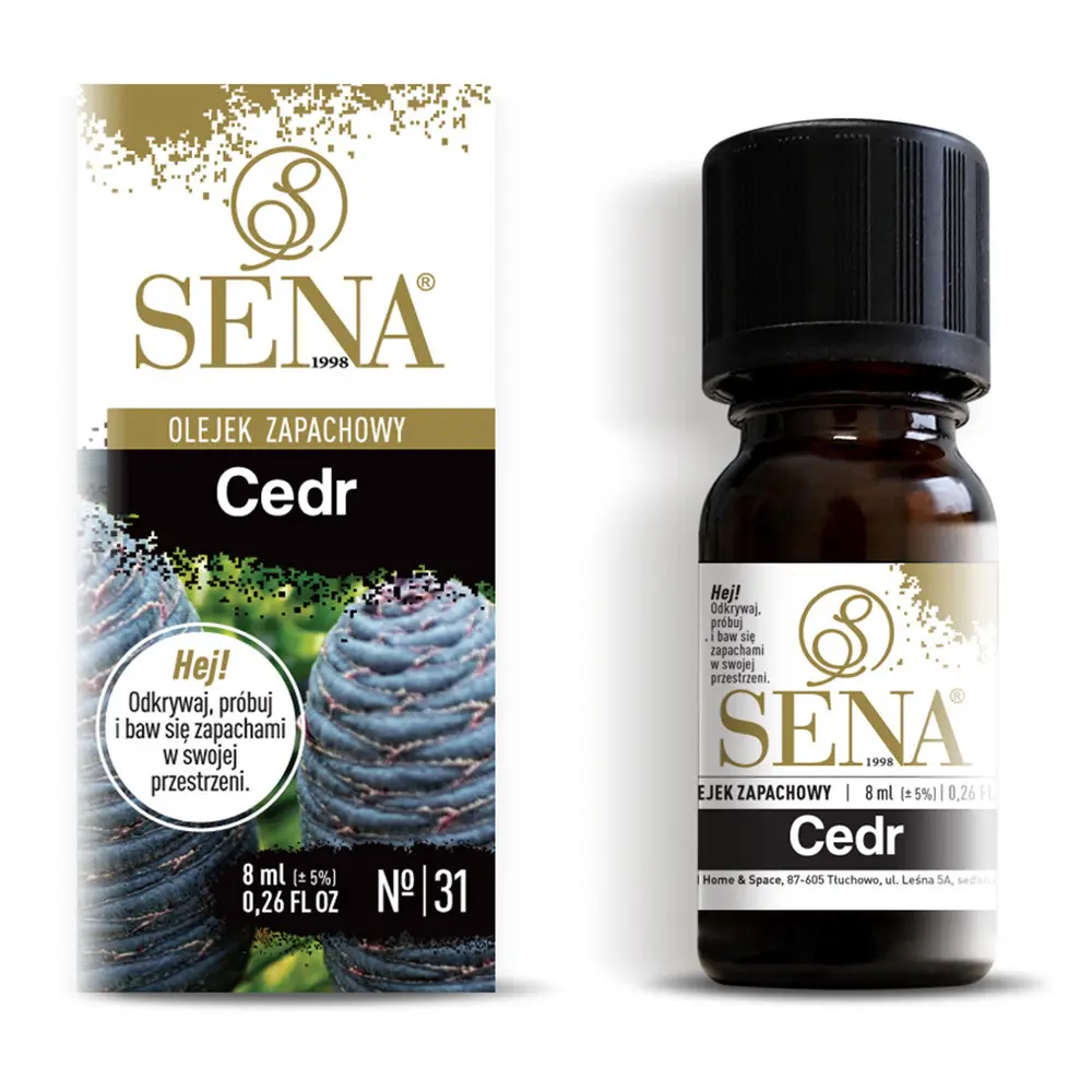 Zdjęcie produktu Olejek zapachowy do kominków nawilżaczy Cedr 8 ml