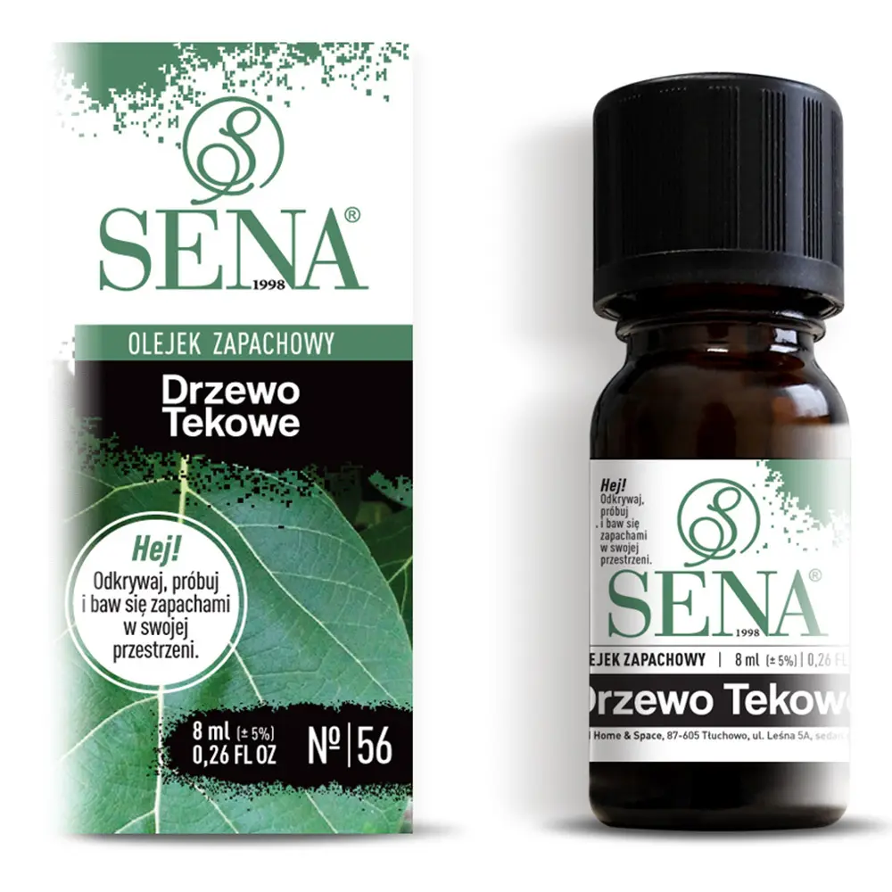 Zdjęcie produktu Olejek zapachowy do kominków nawilżaczy Drzewo Tekowe 8 ml