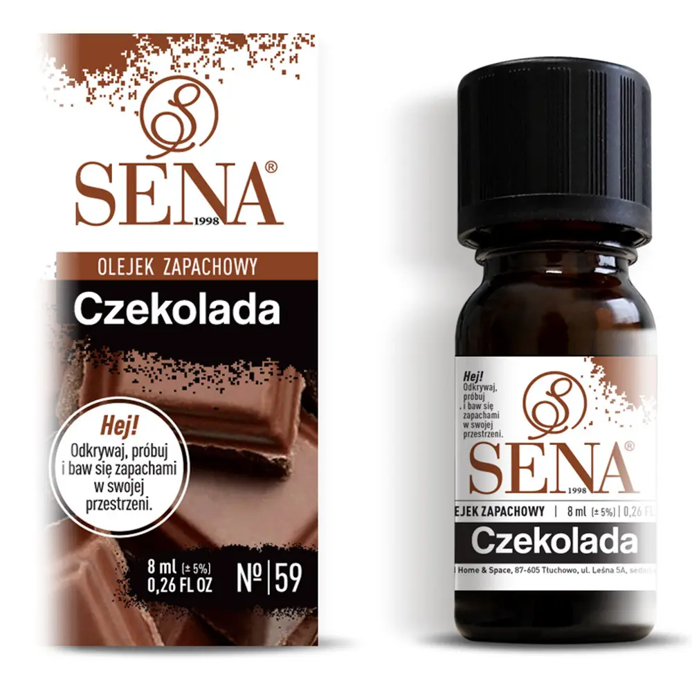 Zdjęcie produktu Olejek zapachowy do kominków nawilżaczy Czekolada 8 ml