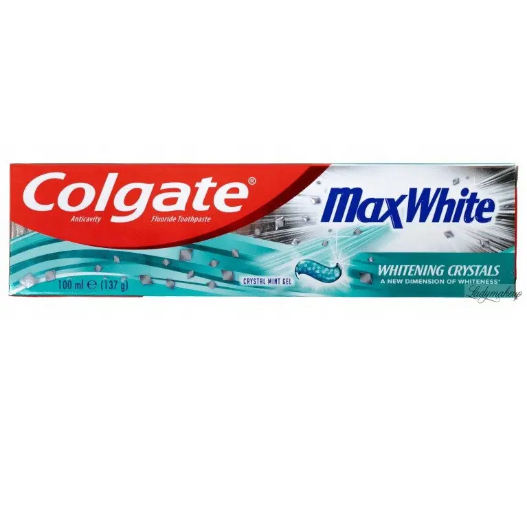 Zdjęcie produktu Pasta do zębów Colgate MaxWhite wybielająca Whitening Crystals 100 ml