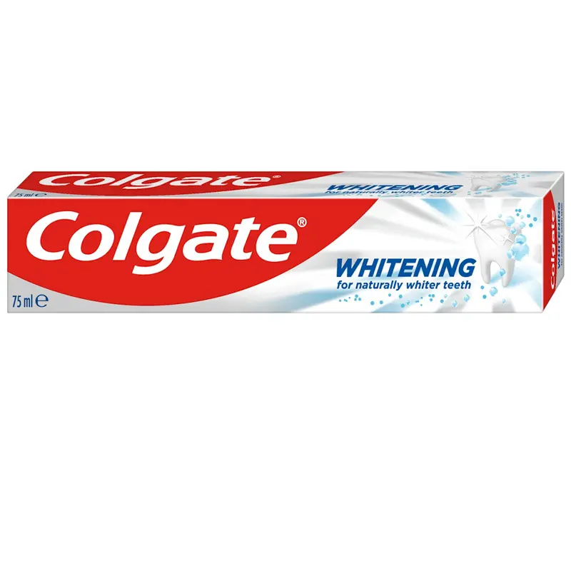 Zdjęcie produktu Pasta do zębów Colgate Whitening wybielająca ochrona szkliwa 75 ml