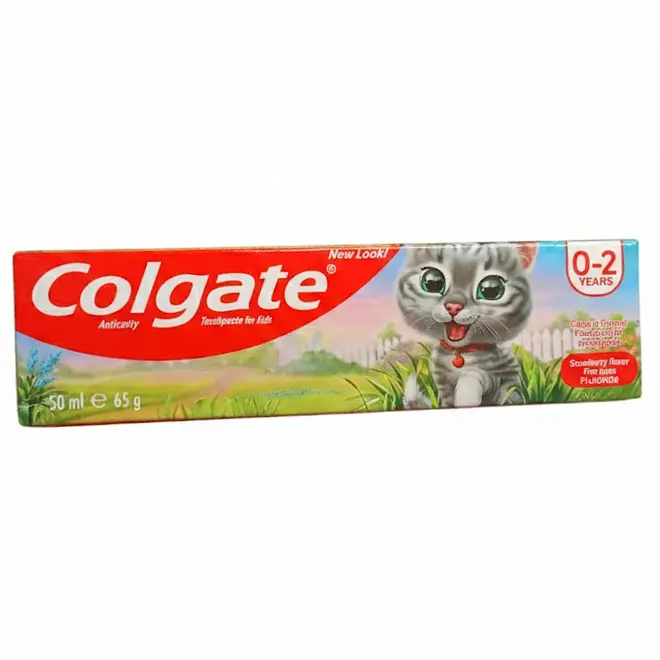 Zdjęcie produktu Pasta do zębów Colgate Junior 0-2 lata truskawkowa dla dzieci 50ml