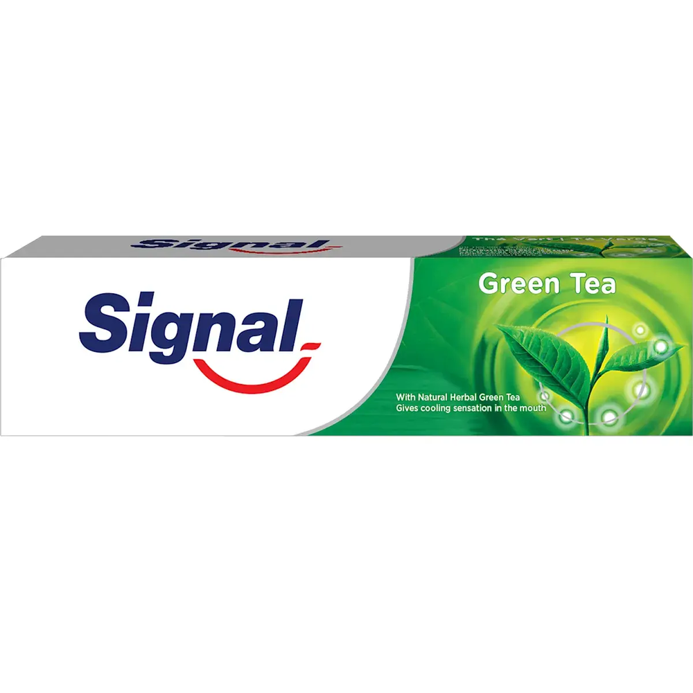 Zdjęcie produktu Pasta do zębów Signal Family Green Tea Naturalne Zioła Świeży Oddech 100ml