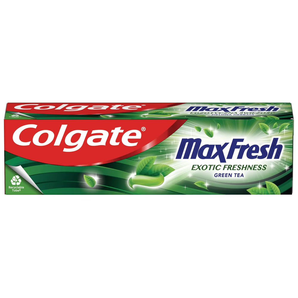 Zdjęcie produktu Pasta do zębów Colgate Max Fresh Green Tea Egzotyczna Świeżość 75ml