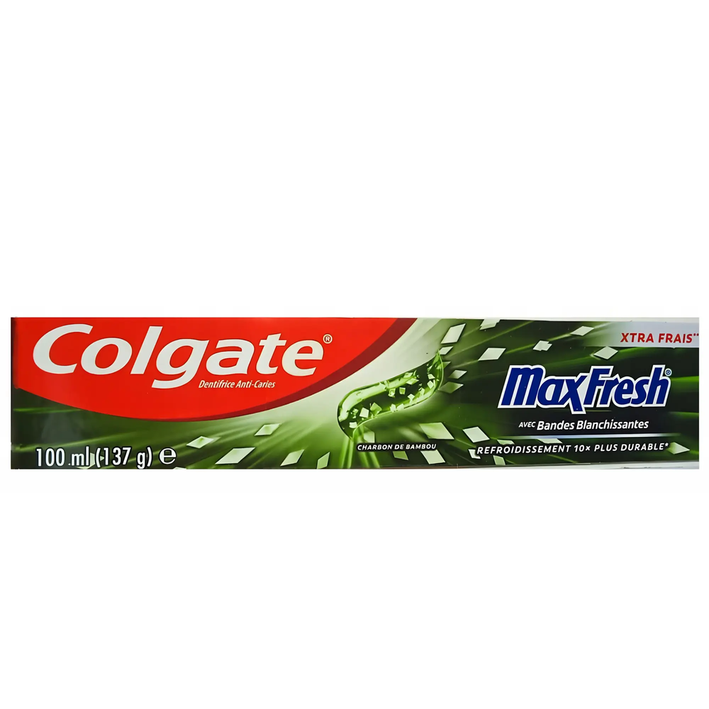 Zdjęcie produktu Pasta do zębów Colgate Max Fresh Charcoal z aktywnym węglem wybielająca 100ml