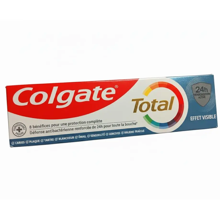 Zdjęcie produktu Pasta do zębów Colgate Total Visible Action zapobiega próchnicy 75ml