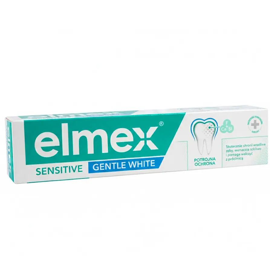 Zdjęcie produktu Pasta do zębów Elmex Sensitive Gentle White wybielająca ochrona 75ml