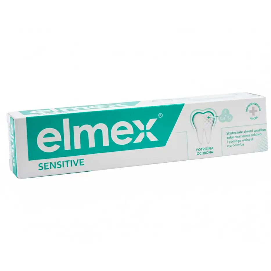 Zdjęcie produktu Pasta do zębów Elmex Sensitive Potrójna Ochrona Nadwrażliwość 75ml