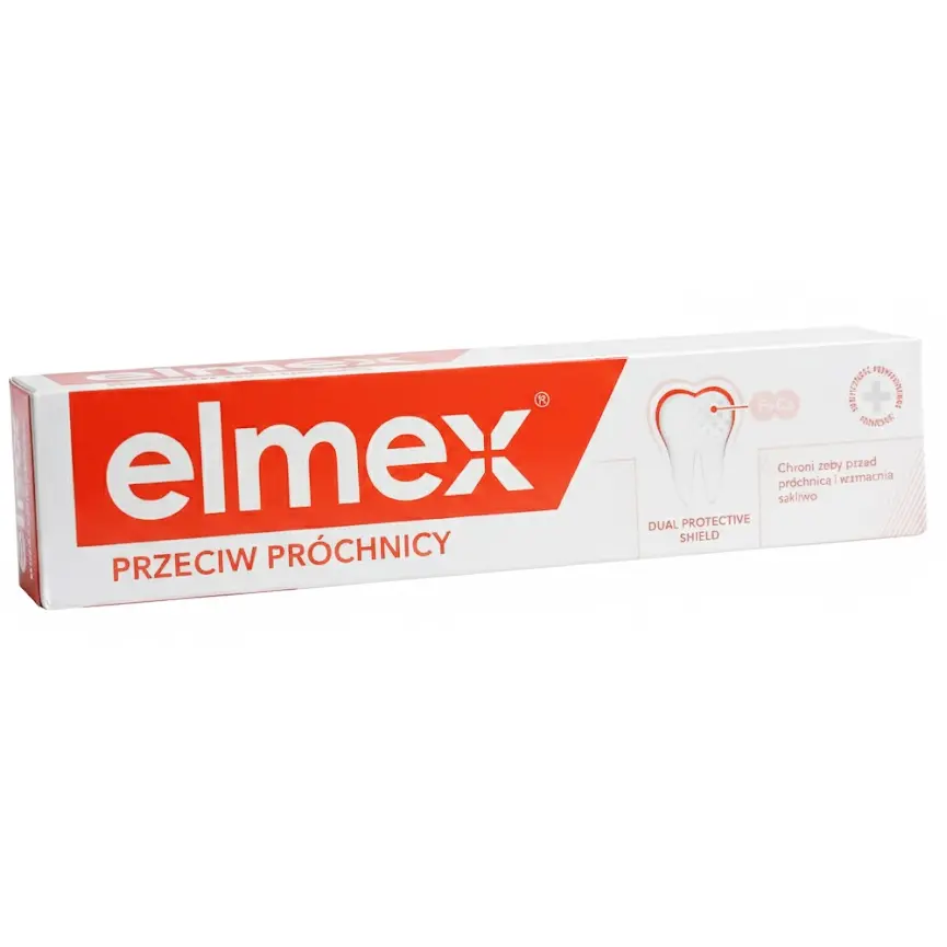 Zdjęcie produktu Pasta do zębów Elmex Przeciw Próchnicy z aminofluorkiem ochrona szkliwa 75ml
