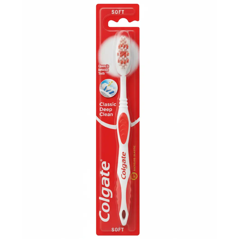 Zdjęcie produktu Szczoteczka do zębów Colgate Classic miękka soft higiena jamy ustnej 1szt.