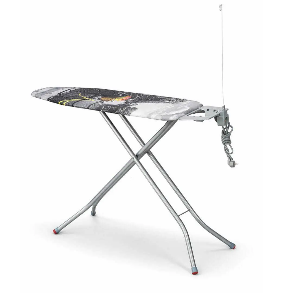 Zdjęcie produktu Deska do prasowania Amsterdam 120x38 cm stalowa z gniazdem i antenką