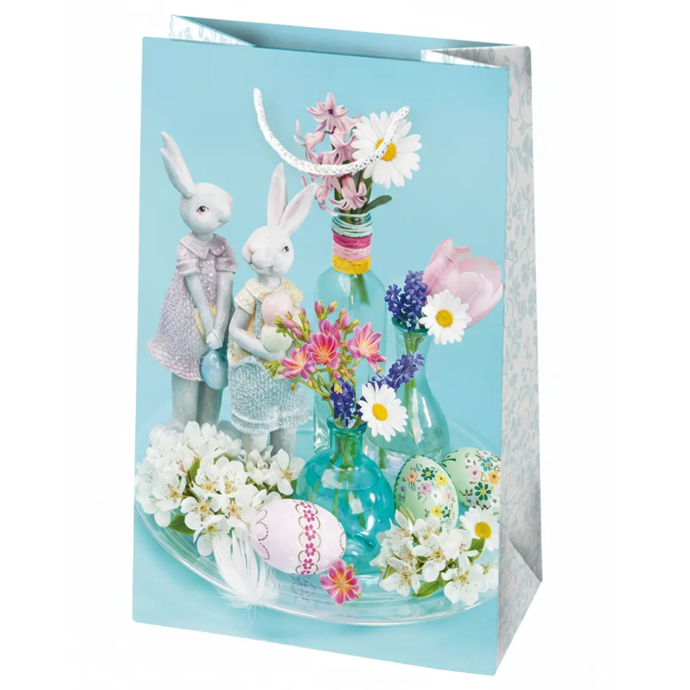 Zdjęcie produktu Torba prezentowa wielkanocna A5 torebka na prezenty mix 16x24x7 cm T3WL15 mix wzór 1 szt.