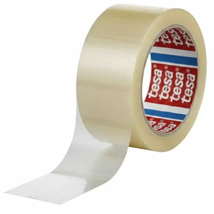 Zdjęcie produktu Taśma pakowa TESA przezroczysta transparentna mocna klejąca 48 mm 66 m