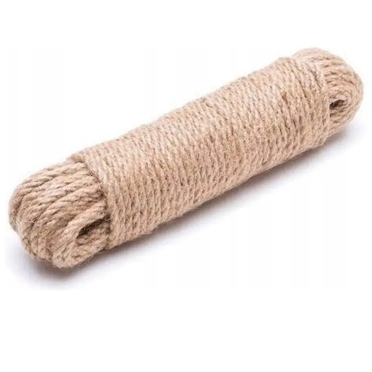 Zdjęcie produktu Lina jutowa sznur naturalny skręcany 4 mm 20 m