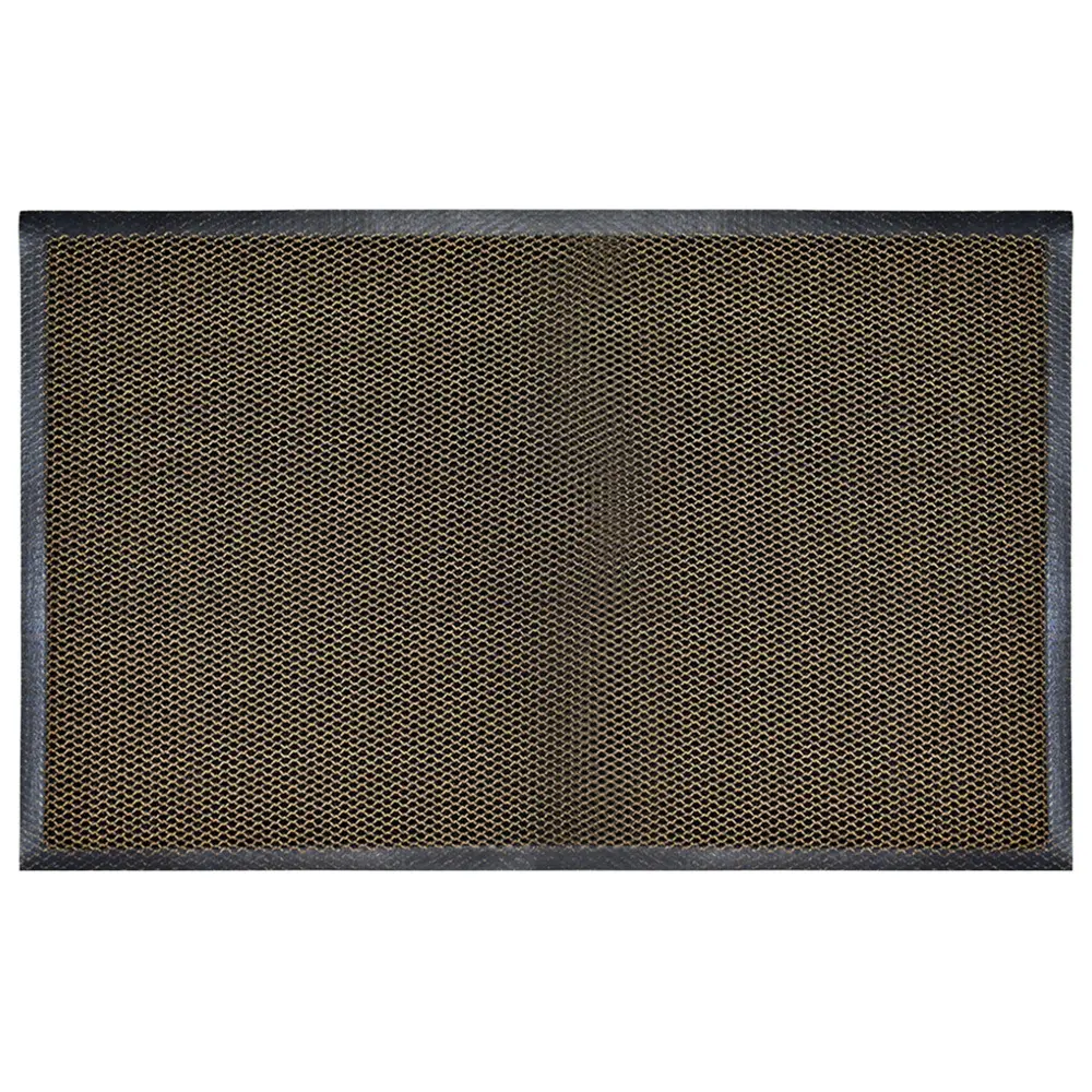 Zdjęcie produktu Wycieraczka wejściowa depo 3d do butów gumowa antypoślizgowa gold 45x70 cm