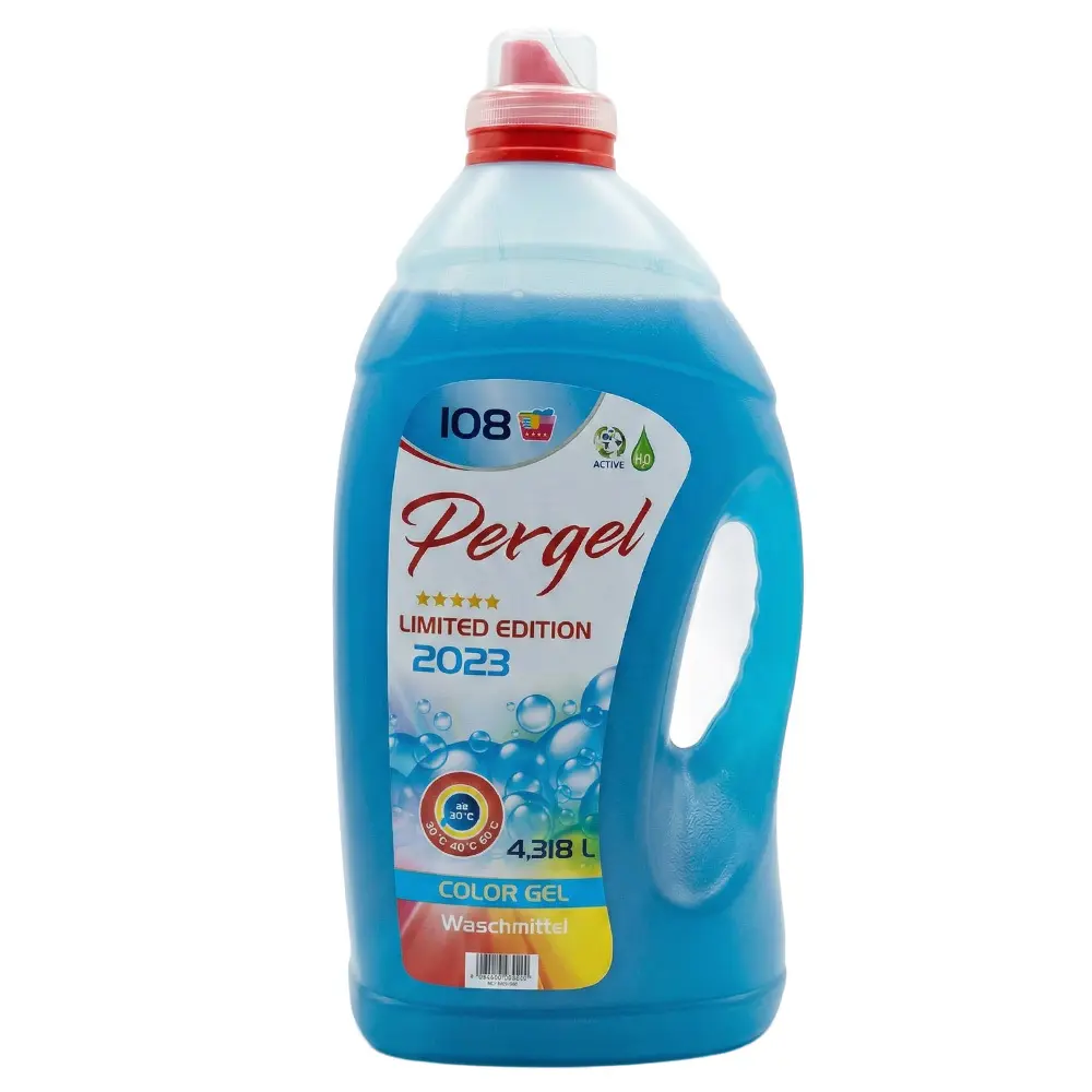 Zdjęcie produktu Żel do prania tkanin Pergel do kolorów skuteczny 108 Prań 4,3L