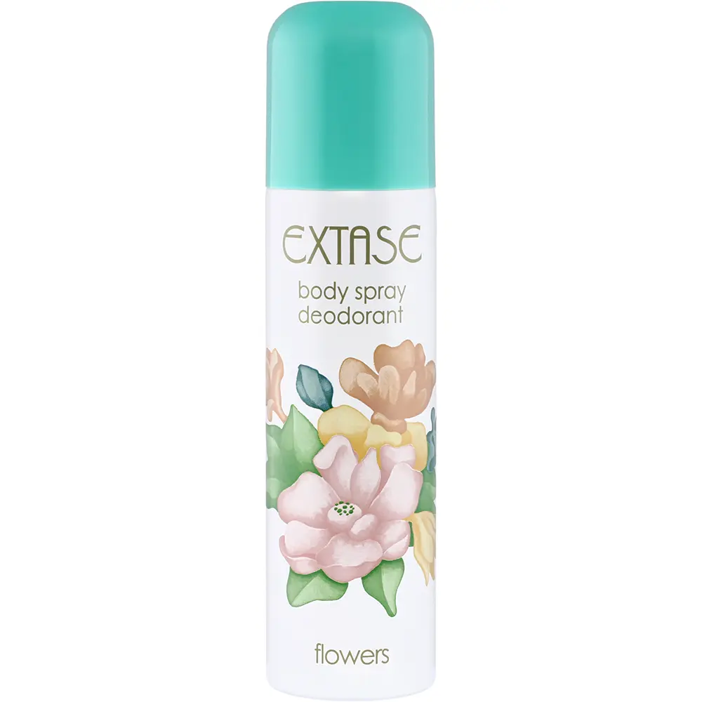 Zdjęcie produktu Dezodorant damski w sprayu Extase Flowers kwiatowy zapach do ciała 150ml