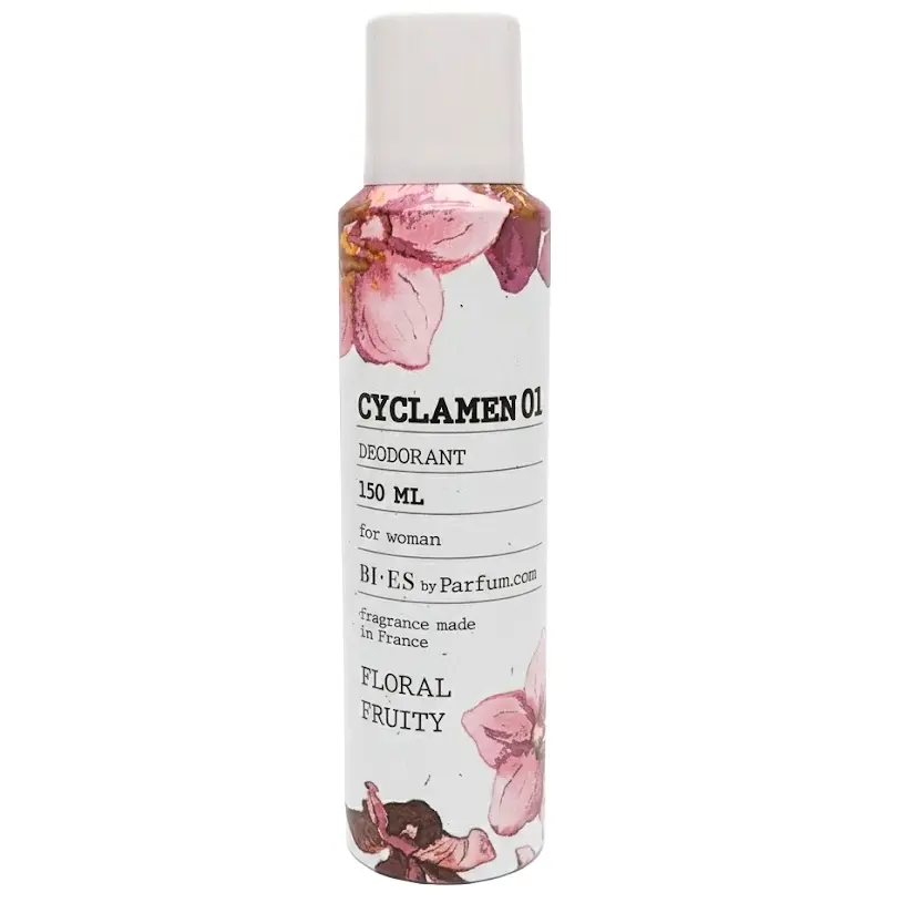 Zdjęcie produktu Dezodorant damski Bi-es Cyclamen 01 spray perfumowany długotrwała świeżość 150ml