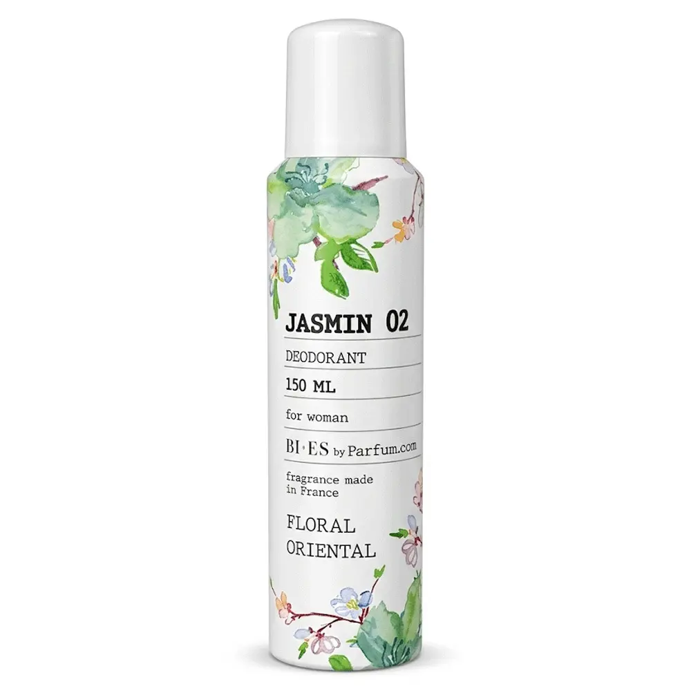 Zdjęcie produktu Dezodorant damski Bi-es Jasmin 02 Floral Oriental spray perfumowany długotrwała świeżość 150ml