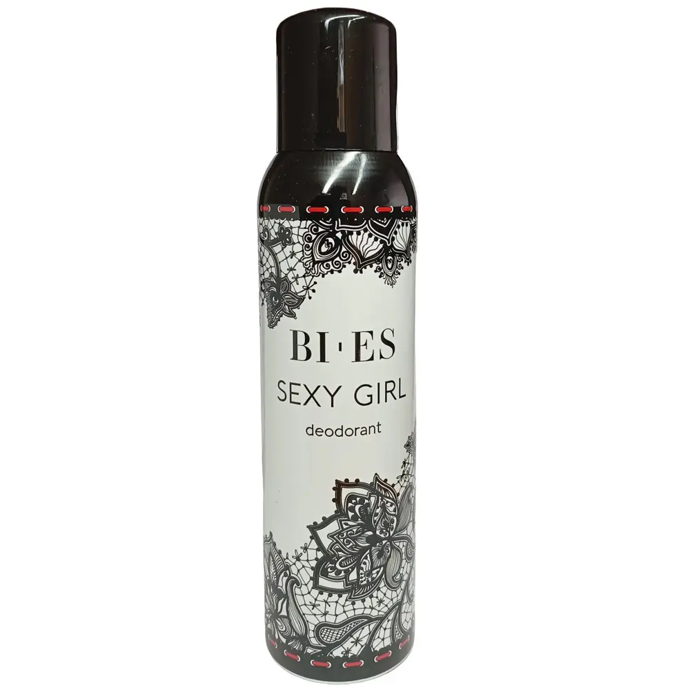 Zdjęcie produktu Dezodorant damski Bi-es Sexy Girl spray perfumowany długotrwała świeżość 150ml