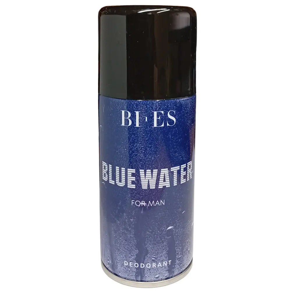 Zdjęcie produktu Dezodorant męski Bi-es Blue Water spray perfumowany długotrwała świeżość 150ml