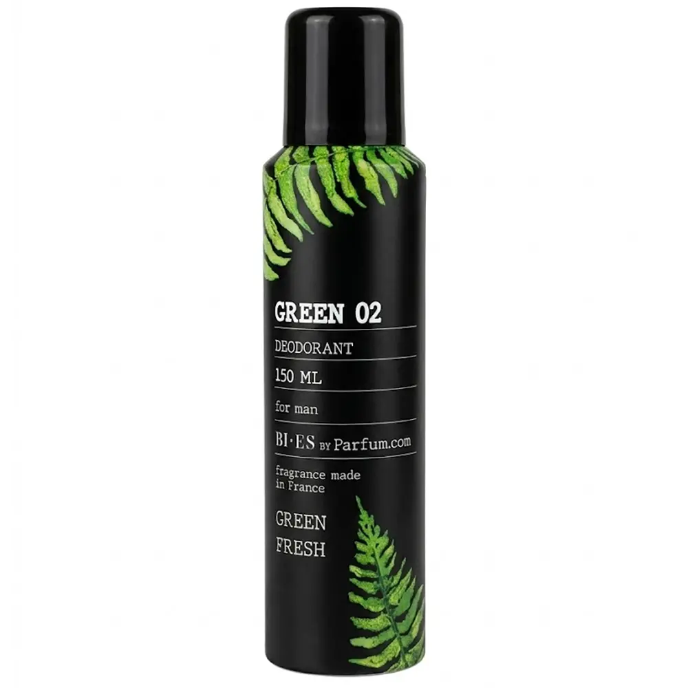 Zdjęcie produktu Dezodorant damski Bi-es Green 02 Fresh spray perfumowany długotrwała świeżość 150ml
