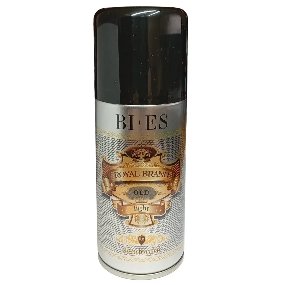 Zdjęcie produktu Dezodorant męski Bi-es Light Royal Brand spray perfumowany długotrwała świeżość 150ml