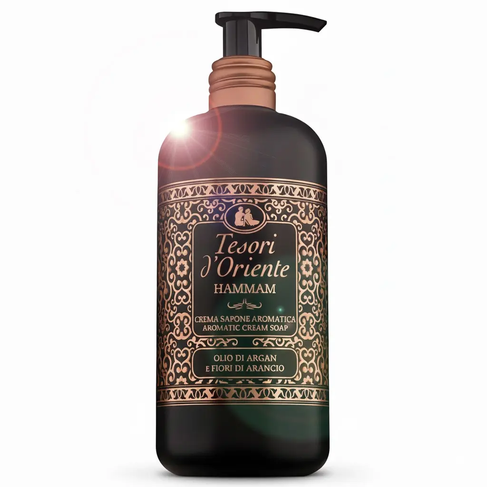 Zdjęcie produktu Mydło w płynie Tesori d'Oriente Hamman Olej Arganowy i Pomarańcza 300 ml