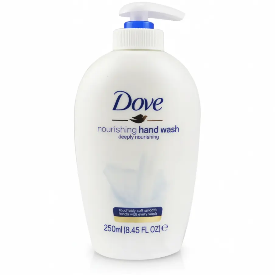 Zdjęcie produktu Mydło w płynie Dove Nourishing Hand Wash nawilżające z dozownikiem 250ml 