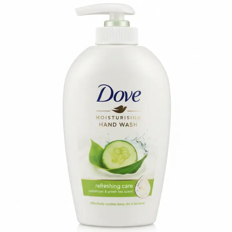 Zdjęcie produktu Mydło w płynie Dove Ogórek i Zielona Herbata nawilżalżające do rąk 250ml