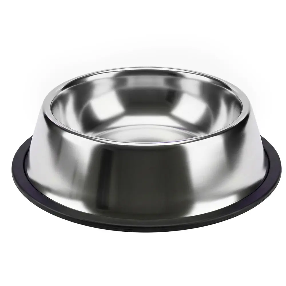 Zdjęcie produktu Miska metalowa dla psa kota na karmę wodę 15cm
