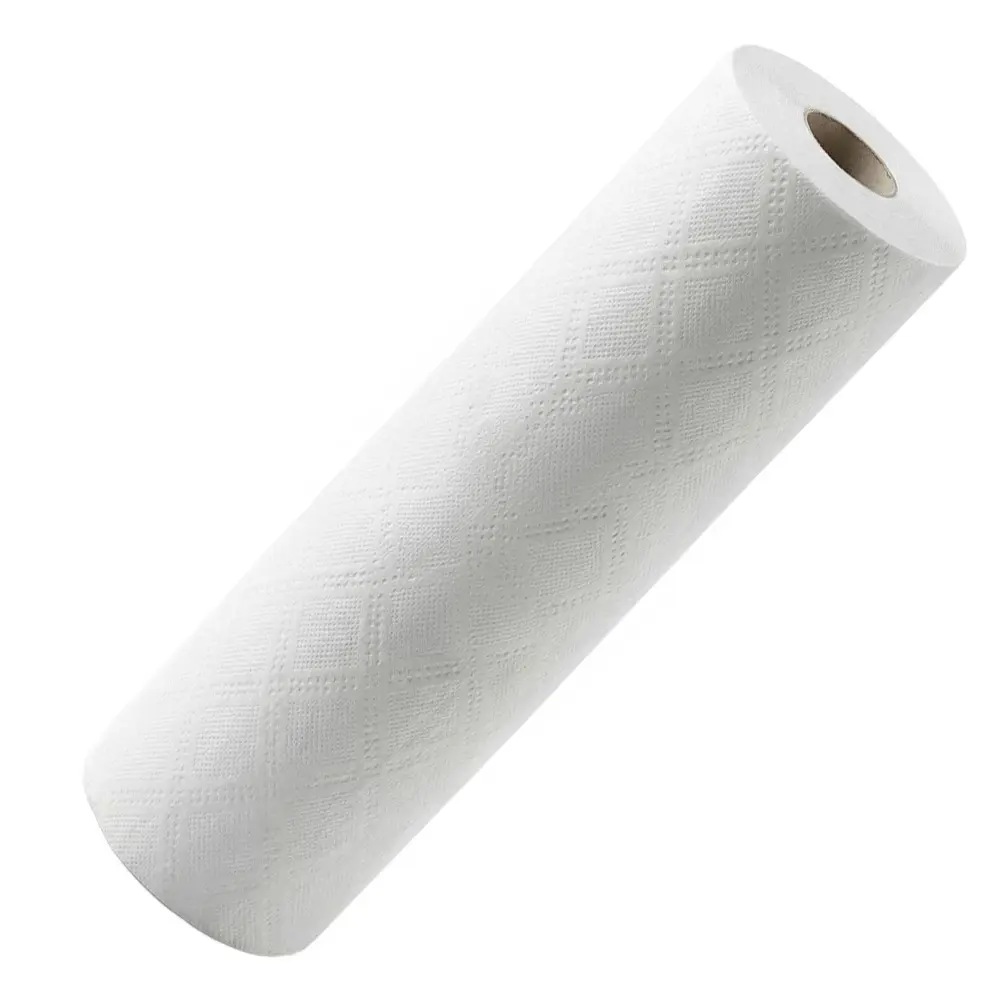 Zdjęcie produktu Podkład medyczny celulozowy dwuwarstwowy biały prześcieradło w rolce 50 cm