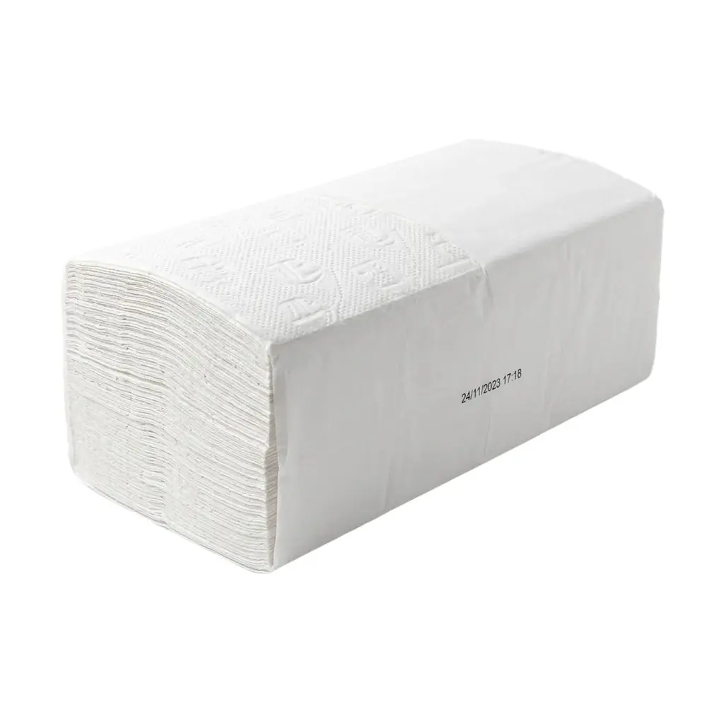 Zdjęcie produktu Ręcznik papierowy składany zz biały celuloza 2-warstwy 3000 listków 23x25 cm