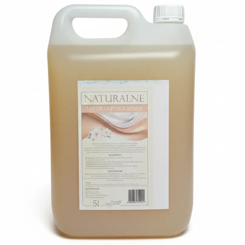 Zdjęcie produktu Naturalne mydło potasowe w płynie Luxii do prania automatycznego i ręcznego oraz czyszczenia 5L