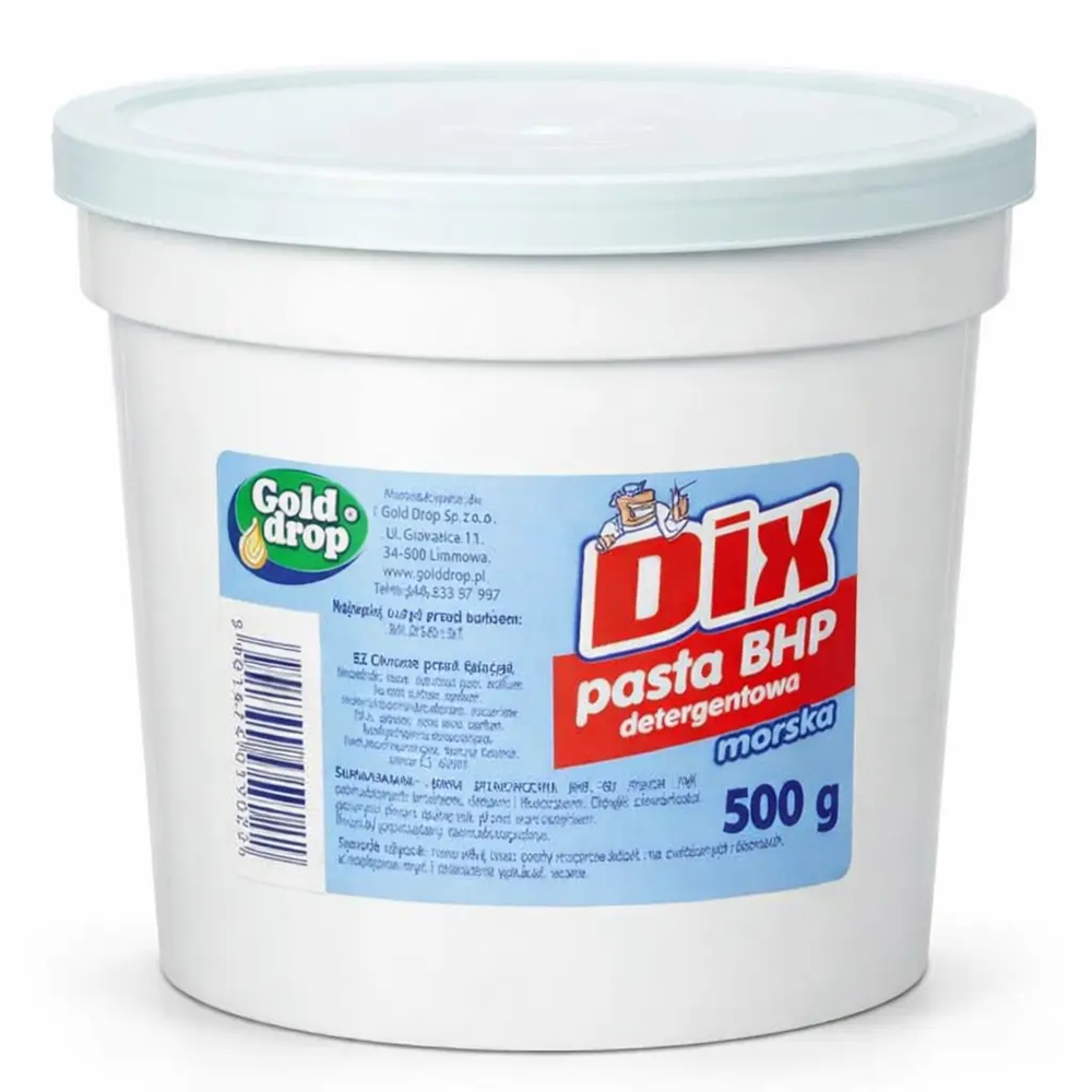 Zdjęcie produktu Pasta BHP DIX mydlana morska do mycia rąk 500g
