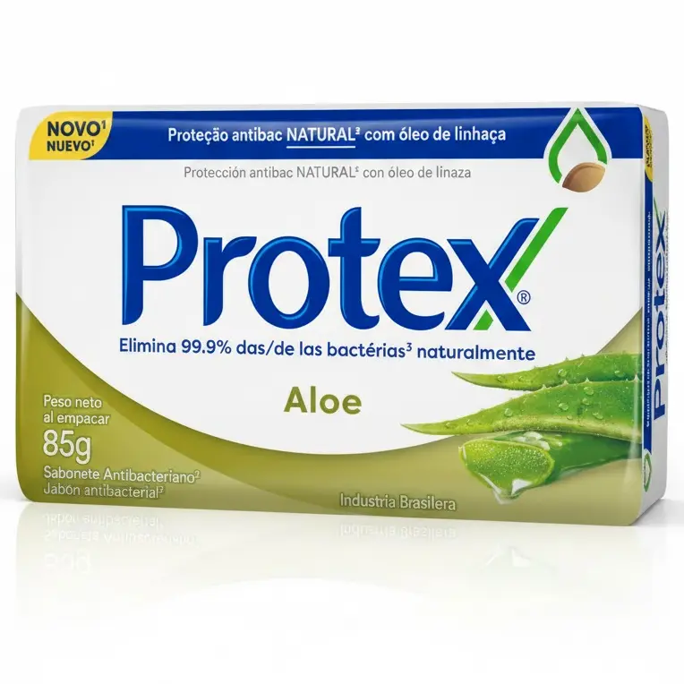 Zdjęcie produktu Mydło w kostce Protex Aloe antybakteryjne nawilżające 85g