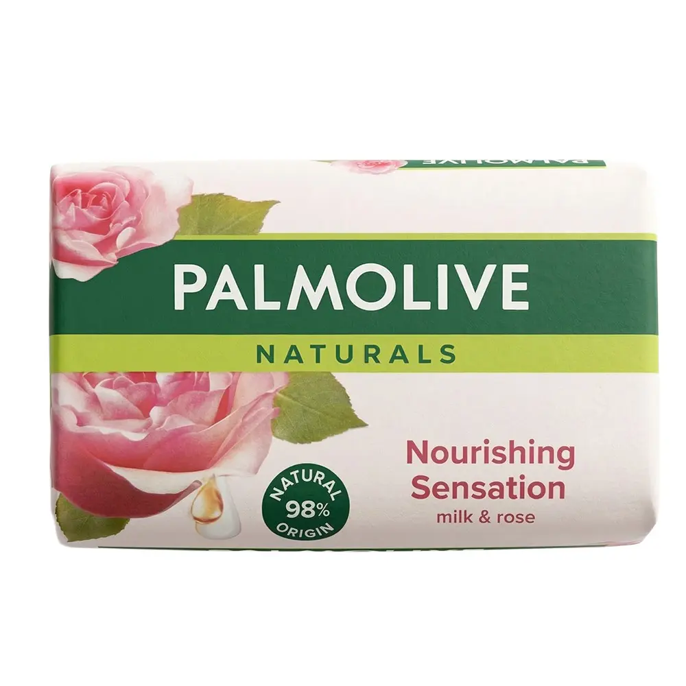 Zdjęcie produktu Mydło w kostce Palmolive mleko i róża 90g