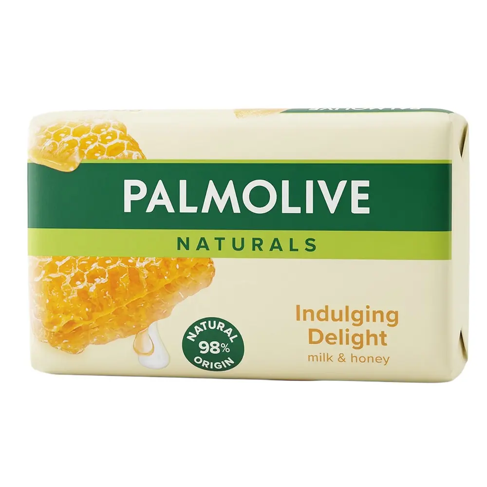 Zdjęcie produktu Mydło w kostce Palmolive naturalne miód i mleko pielęgnujące 90g