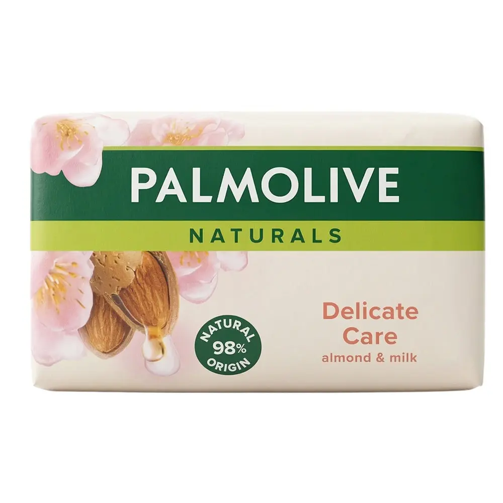 Zdjęcie produktu Mydło w kostce Palmolive z mleczkiem migdałowym nawilżające 90g